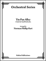 Tin Pan Alley Orchestra sheet music cover